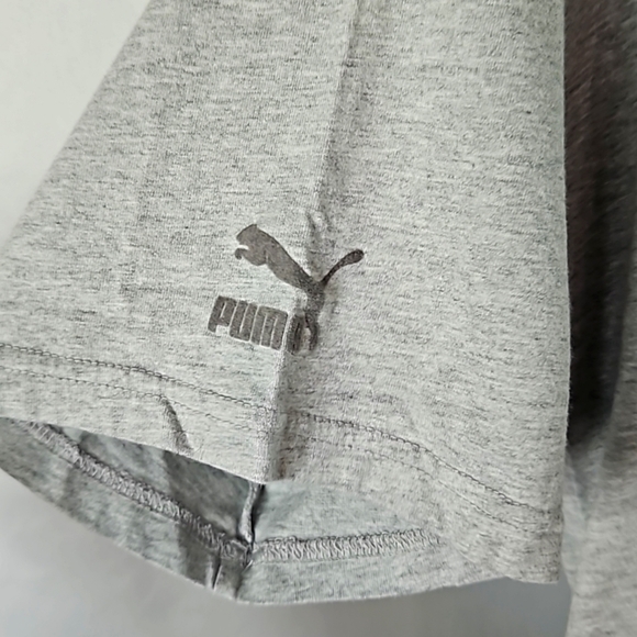 Puma Women's Gray T-Shirt Dress Size Medium - Picture 7 of 9